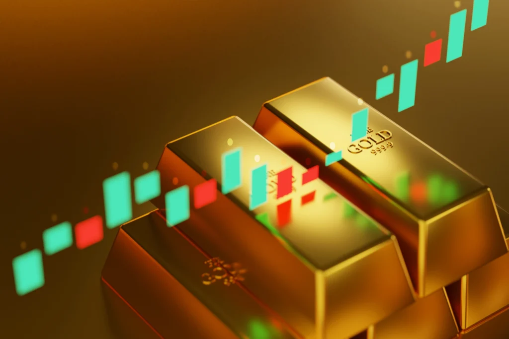 Gold Dips as Traders Chase Risk,