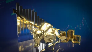 Read more about the article Gold Shines Bright: Near Record Highs as Fed Cuts Rates and Global Tensions Rise