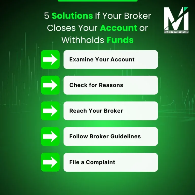 5 Solutions If Your Broker Closes Your Account or Withholds Funds